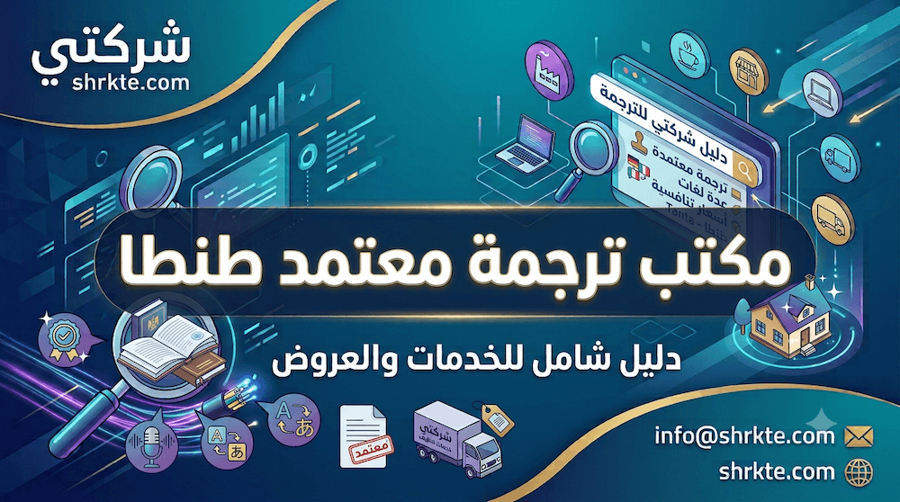 مكتب ترجمة معتمد طنطا
